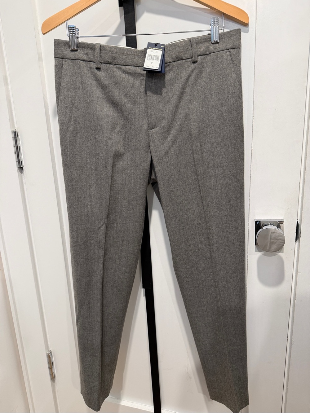 NWT NEW Ralph Lauren Women’s Polo Pants Gray 6 $225